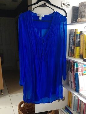 charlie jade cobalt blue camisole top